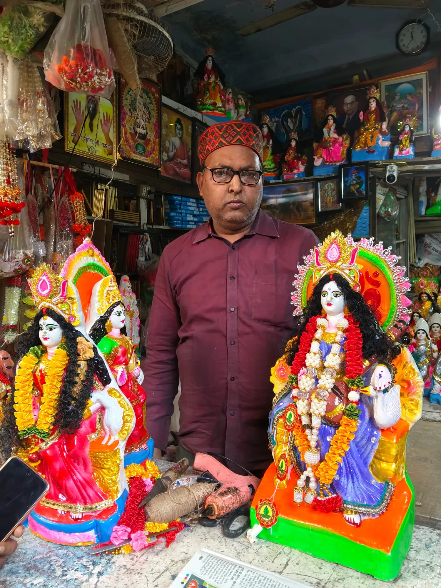 Taking Saraswati home