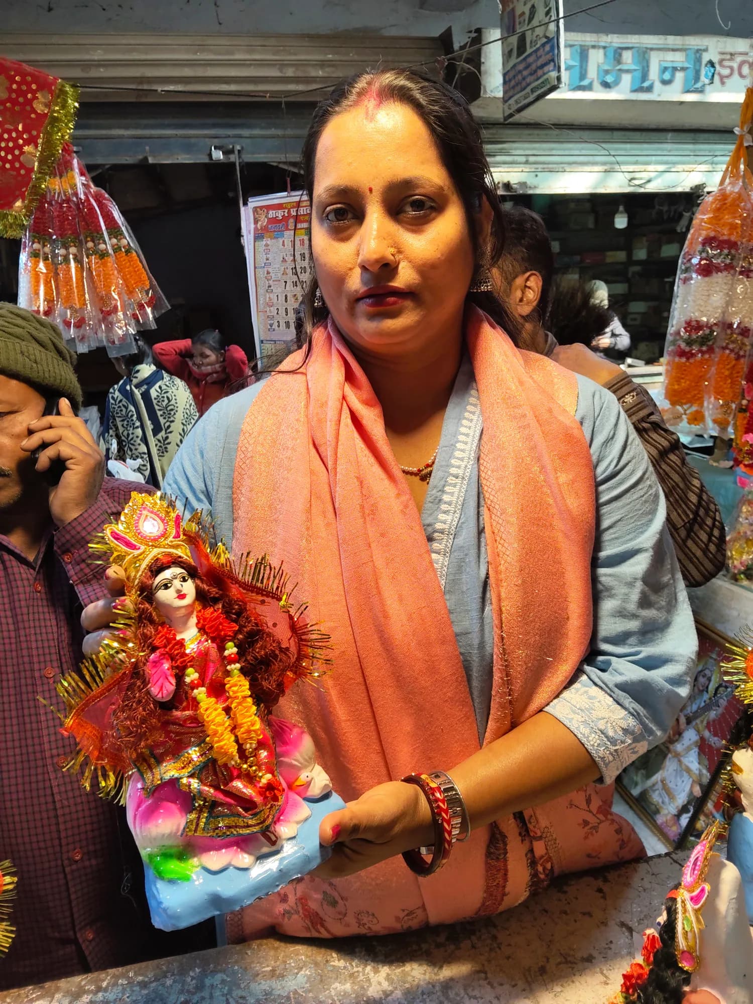 Taking Saraswati home