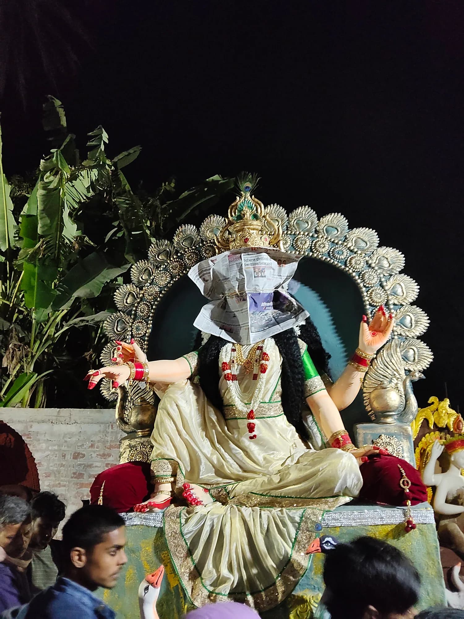The Saraswati Puja rush